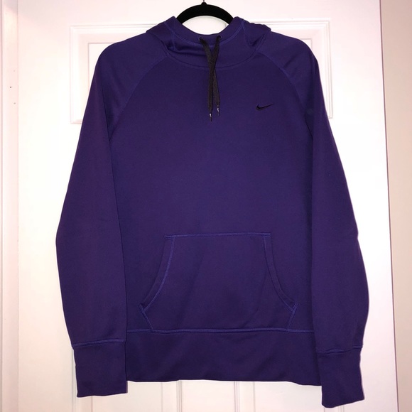 Nike Tops - Purple Therma-Fit Sweat Shirt ✨